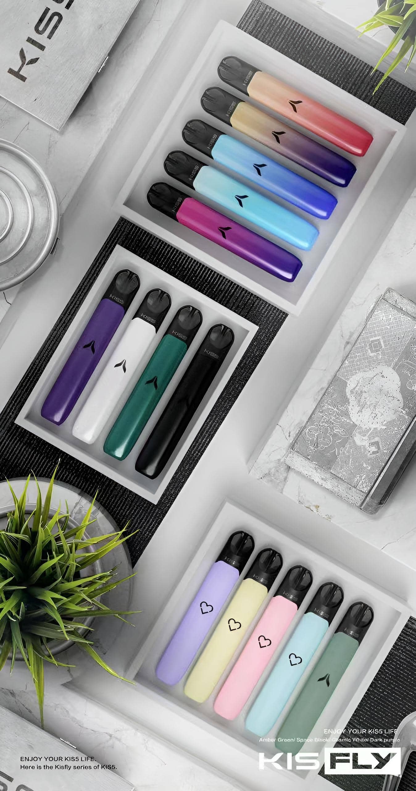 Kiss Fly Kis5主機｜適配五代煙彈專機專用｜購買五盒KIS五代煙彈送五代主機