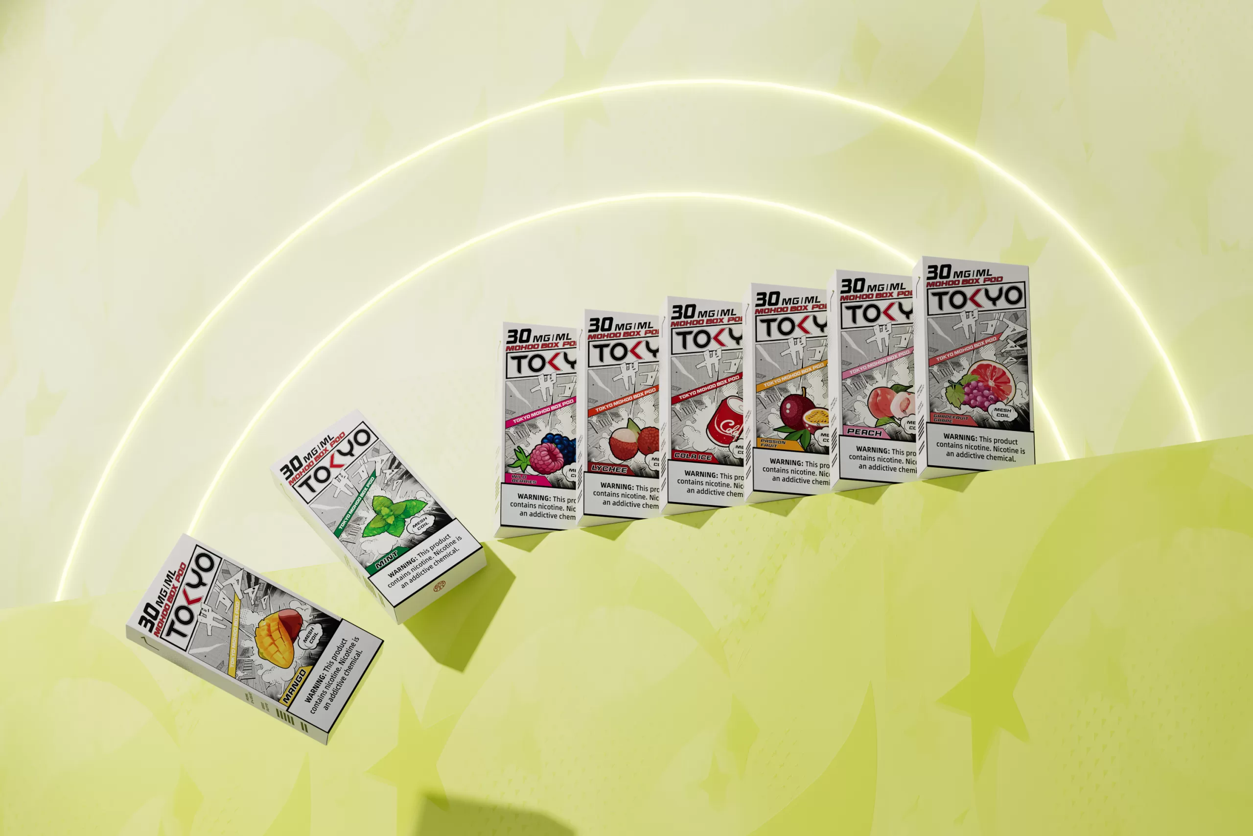 TOKYO MOHOO BOX 東京魔盒煙彈｜大容量換彈式主機・買三盒加150送主機・台灣電子菸批發